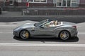 Kiev, Ukraine. June 10, 2017. Ferrari California in motion