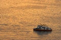 2 June 2207 golden sunset of Victoria harbour , hong kong