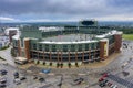 Historic Lambeau Field, Home of the Green Bay Pakers in Green Way, Wisconsin