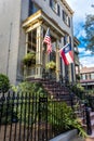 JUNE 28, 2017 - Historic Hamilton-Turner B&B in Savannah Georgia features Georgia State. Inn, southern