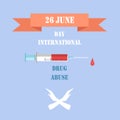 26 June International Day Against Drug Abuse Promo