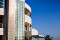 June 8, 2018 Los Angeles / CA / USA - Exterior view of the Research Institute building at Getty Center, designed by architect