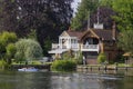 June 2023, Luxury Properties on the banks of the River Thames in Cookham Village, Berkshire, England