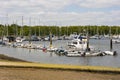 The Marina on the Beaulieu River at Bucklers Hard