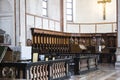 Interior of the Catholic Church of Santa Maria delle Grazie in Milan. Royalty Free Stock Photo