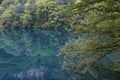 June morning on Tserik-Kel (Cherek-Kel) lake. Blue Lakes, Kabardino-Balkaria