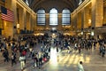 June 5, 2018, New York, New York, USA - Passengers walking in great hall of Grand Central Station Royalty Free Stock Photo