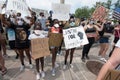 06 June 2020 - Newtown, Pennsylvania, USA - BLM, Black Lives Matter protest, after the murder of George Floyd in Minneapolis.