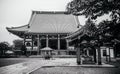 Ikegami Honmon-ji Temple and old historic Japanese buildings in