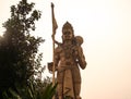 statue of god hanumaan in sky hindu god statue image