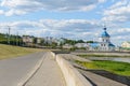 June 2, 2016: Photo of the embankment of the Volga River