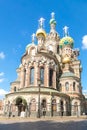 June 24, 2023 Russia, St. Petersburg, Church of the Savior on Spilled Blood, general plan.