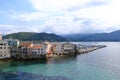 June 02 2023 - Saint-Florent, Corsica, France: beautiful coastal city in the north of the island