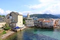 June 02 2023 - Saint-Florent, Corsica, France: beautiful coastal city in the north of the island