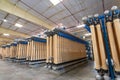 June 20, 2019 San Jose / CA / USA - Micro filtration system at Silicon Valley Advanced Water Purification Center located in South