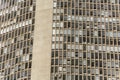 Close up view of the famous skyscraper Italia Building Edificio Italia, in Sao Paulo, Brasil