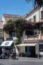 June 18, 2022 - Sorrento, Italy. Saint Anthony`s Square in Sorrento. Ancient streets of a small small town in the south of Italy Royalty Free Stock Photo