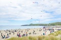 12 June 2016, Stavanger in Norway: Hellesto Beach Kite Festival Royalty Free Stock Photo