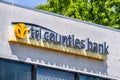 June 10, 2020 Sunnyvale / CA / USA - Close up of Tri Counties Bank logo; Tri Counties Bank is a full-service bank that bank