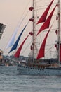 June 23th 2023, Saint-Petersburg: Dress rehearsal of Scarlet Sails - a holiday in honor of the school graduates