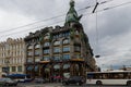 June 19th 2018.The Singer building in St. Petersburg, Russia. Bo