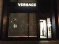 June 30th 2023 Toronto Ontario Canada the Versace store located in Yorkville downtown at night