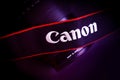 June 25, 2022, Ukraine city Kyiv camera modern studio technology Canon company close-up