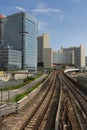 01 June 2019 Vienna, Austria - Donaucity Vienna. The Vienna International Center is a Complex with skyscrapers, large business hub