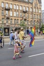 17 June 2023. Warsaw, Poland: On the day of an annual LGBTQ Equality Parade