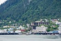 Juneau alaska usa northern town and scenery Royalty Free Stock Photo