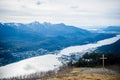 Juneau bay, Alaska Royalty Free Stock Photo