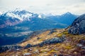 Juneau bay, Alaska Royalty Free Stock Photo