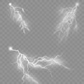Effect lightning, lighting. Royalty Free Stock Photo