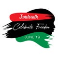 Juneteenth or Afro-American Freedom day