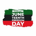 Juneteenth Day, celebration freedom, emancipation day in 19 june