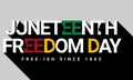 Juneteenth Freedom Day. African-American Independence Day Celebration on June 19