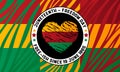 Juneteenth Freedom Day. African-American Independence Day Celebration on June 19