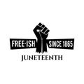 Juneteenth Freeish Since June 19, 1865.