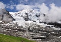 Jungfrau peak in Berner alps, Switzerland Royalty Free Stock Photo