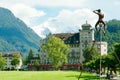 The Jungfrau peak