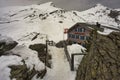 Jungfrau ski resort with famous Eiger, Monch and Jungfrau peaks in Swiss Alps, Grindelwald