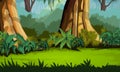 Jungle background - Pleasant Scenery