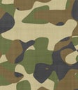 Jungle camouflage fabric Royalty Free Stock Photo