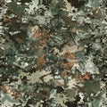 Jungle Camouflage: Seamless Pattern for Adventurous Design Projects Camouflage Canopy: Abstract Pattern for Bold and Wild Artistic Royalty Free Stock Photo