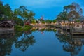 Jungle Cruise sailing on Adventureland area in Magic Kingdom at Walt Disney World  2 Royalty Free Stock Photo