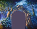 Jungle doorway