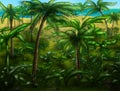 Jungle landscape