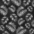 Jungle Leaves Drawing Pattern