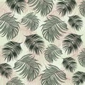 Jungle Leaves Drawing Pattern