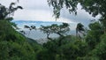 Jungle ocean view trekking nature rainforest